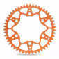 Γρανάζι πίσω κίνησης MOTO-MASTER REAR SPROCKET 520 45T Orange thumb